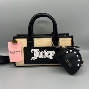 Juicy couture soft serve mini tote purse